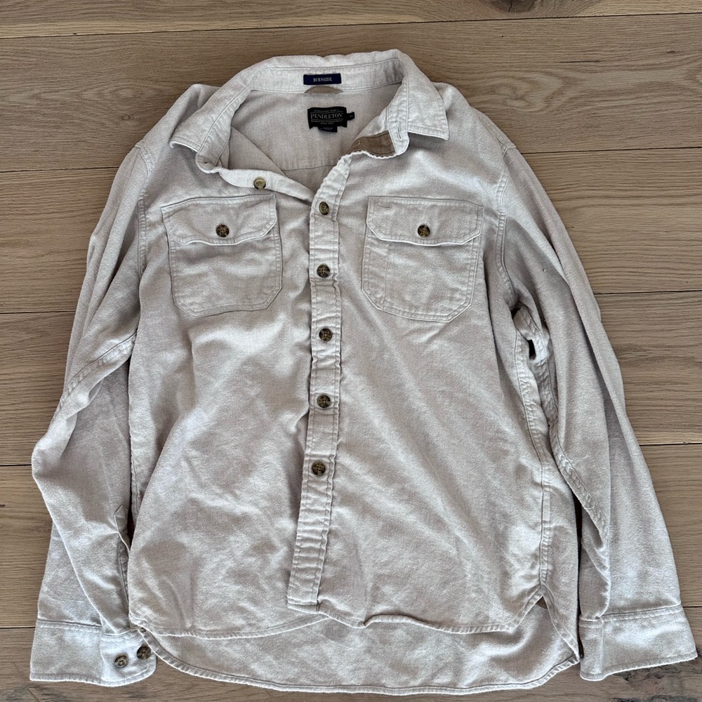 Pendleton- Tan XL flannel